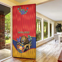 Armenia Door Cover Lion As National Symbol - Wonder Print Shop