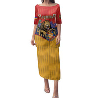 Personalized Armenia Family Matching Puletasi and Hawaiian Shirt Lion As National Symbol - Wonder Print Shop