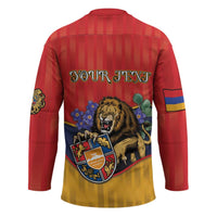 Personalized Armenia Hockey Jersey Lion As National Symbol - Wonder Print Shop