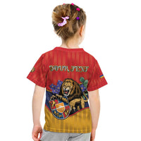 Personalized Armenia Kid T Shirt Lion As National Symbol - Wonder Print Shop