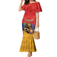 Personalized Armenia Mermaid Dress Lion As National Symbol - Wonder Print Shop