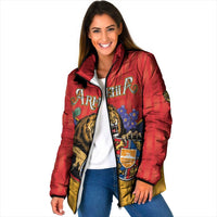 Personalized Armenia Padded Jacket Lion As National Symbol - Wonder Print Shop