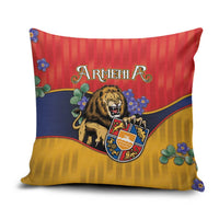 Armenia Pillow Cover Lion As National Symbol - Wonder Print Shop