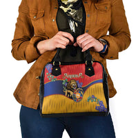 Armenia Shoulder Handbag Lion As National Symbol - Wonder Print Shop