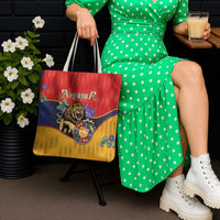 Armenia Tote Bag Lion As National Symbol - Wonder Print Shop