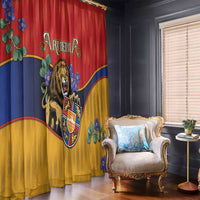 Armenia Window Curtain Lion As National Symbol - Wonder Print Shop