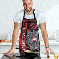 Austria Apron Black Eagle Badge With Patterns - Wonder Print Shop
