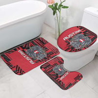 Austria Bathroom Set Black Eagle Badge With Patterns - Wonder Print Shop