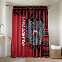 Austria Bathroom Set Black Eagle Badge With Patterns - Wonder Print Shop