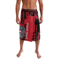 Personalized Austria Lavalava Black Eagle Badge With Patterns - Wonder Print Shop