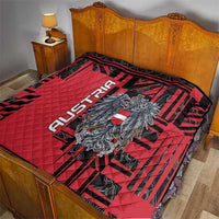 Austria Quilt Black Eagle Badge With Patterns - Wonder Print Shop