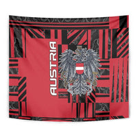 Austria Tapestry Black Eagle Badge With Patterns - Wonder Print Shop