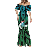 Personalized Azerbaijan Mermaid Dress Karabakh Horse Tattoo - Wonder Print Shop