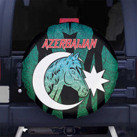 Azerbaijan Spare Tire Cover Karabakh Horse Tattoo - Wonder Print Shop