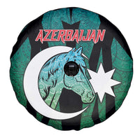 Azerbaijan Spare Tire Cover Karabakh Horse Tattoo - Wonder Print Shop