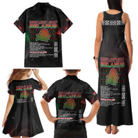 Belarus Family Matching Tank Maxi Dress and Hawaiian Shirt Information From The Universe - Wonder Print Shop