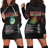 Belarus Hoodie Dress Information From The Universe - Wonder Print Shop