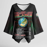 Belarus Kimono Sleeve Blouse Information From The Universe - Wonder Print Shop