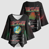 Belarus Kimono Sleeve Blouse Information From The Universe - Wonder Print Shop