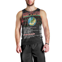 Belarus Men Tank Top Information From The Universe - Wonder Print Shop