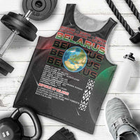 Belarus Men Tank Top Information From The Universe - Wonder Print Shop