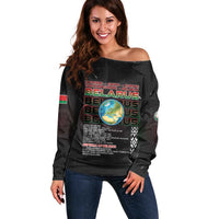 Belarus Off Shoulder Sweater Information From The Universe - Wonder Print Shop