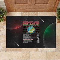 Belarus Rubber Doormat Information From The Universe - Wonder Print Shop
