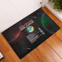 Belarus Rubber Doormat Information From The Universe - Wonder Print Shop