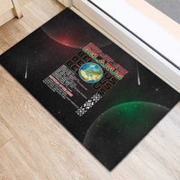 Belarus Rubber Doormat Information From The Universe - Wonder Print Shop