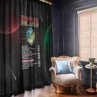 Belarus Window Curtain Information From The Universe - Wonder Print Shop