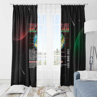 Belarus Window Curtain Information From The Universe - Wonder Print Shop