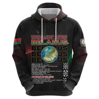 Belarus Zip Hoodie Information From The Universe - Wonder Print Shop
