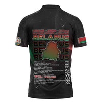 Belarus Zipper Polo Shirt Information From The Universe - Wonder Print Shop
