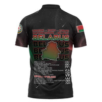 Belarus Zipper Polo Shirt Information From The Universe - Wonder Print Shop