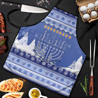 Hanukkah Christmas Apron Love And Lights - Wonder Print Shop
