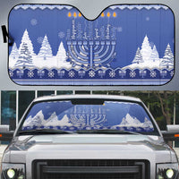 Hanukkah Christmas Auto Sun Shade Love And Lights - Wonder Print Shop
