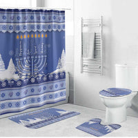 Hanukkah Christmas Bathroom Set Love And Lights - Wonder Print Shop