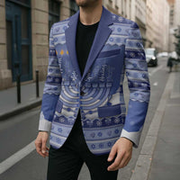 Hanukkah Christmas Blazer Love And Lights - Wonder Print Shop