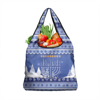Hanukkah Christmas Grocery Bag Love And Lights - Wonder Print Shop