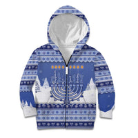 Hanukkah Christmas Kid Hoodie Love And Lights - Wonder Print Shop
