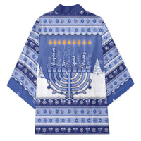 Hanukkah Christmas Kimono Love And Lights - Wonder Print Shop