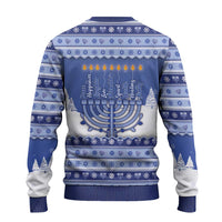 Hanukkah Christmas Ugly Christmas Sweater Love And Lights - Wonder Print Shop