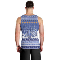 Hanukkah Christmas Men Tank Top Love And Lights - Wonder Print Shop