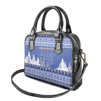 Hanukkah Christmas Shoulder Handbag Love And Lights - Wonder Print Shop