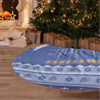 Hanukkah Christmas Tree Skirt Love And Lights - Wonder Print Shop
