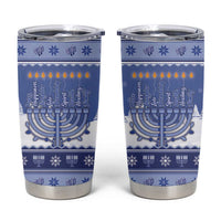 Hanukkah Christmas Tumbler Cup Love And Lights - Wonder Print Shop