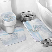 Magical Christmas Bathroom Set Unicorn With Cotton Candy Xmas Tree - Wonder Print Shop