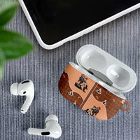 Western Yoke AirPods Case Cowgirl Drinking Wine Christmas - Wonder Print Shop