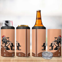Western Yoke 4 in 1 Can Cooler Tumbler Cowgirl Drinking Wine Christmas - Wonder Print Shop