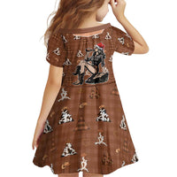 Western Yoke Family Matching Tank Maxi Dress and Hawaiian Shirt Cowgirl Drinking Wine Christmas - Wonder Print Shop